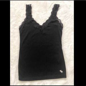 Abercrombie & Fitch Lace Detail Tank